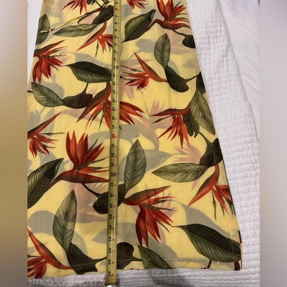 Tommy Bahama Vintage Bird of Paradise Resortcore Maxi Long Dress Resort Petite S - Picture 5 of 7